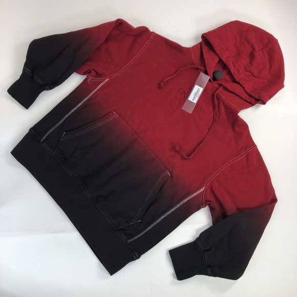 New Unknwn Sport Red Tie Dye Jacket Men Size S-L - Picture 2 of 12